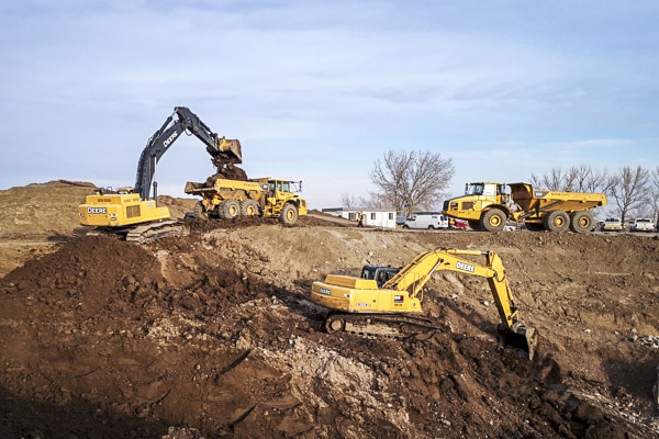 General Excavation Project in Southern Alberta